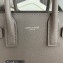 Saint Laurent Sac De Jour Nano Bag in grained leather 392035 Gray