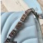 Givenchy Small 4G Soft Crossbody bag in quilted leather Light Blue 2023