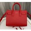 Saint Laurent Sac De Jour Nano Bag in grained leather 392035 Red