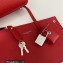 Saint Laurent Sac De Jour Baby Bag in grained leather 421863 Red