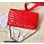Givenchy Small 4G Soft Crossbody bag in quilted leather Red 2023