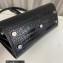 Saint Laurent Sac De Jour Nano Bag in embossed crocodile shiny leather 392035 Black