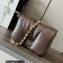 Loewe Puffer Goya bag in shiny nappa lambskin Coffee 2023