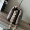 Loewe Puffer Goya bag in shiny nappa lambskin Coffee 2023