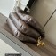 Loewe Puffer Goya bag in shiny nappa lambskin Coffee 2023