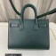 Saint Laurent Sac De Jour Nano Bag in smooth leather 392035 Green