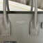 Saint Laurent Sac De Jour Baby Bag in smooth leather 421863 Gray