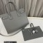 Saint Laurent Sac De Jour Baby Bag in smooth leather 421863 Gray