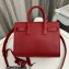 Saint Laurent Sac De Jour Nano Bag in grain de poudre embossed leather 392035 Red