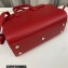 Saint Laurent Sac De Jour Nano Bag in grain de poudre embossed leather 392035 Red