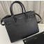 Saint Laurent Sac De Jour Baby Bag in grain de poudre embossed leather 421863 Black/Silver
