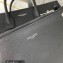 Saint Laurent Sac De Jour Baby Bag in grain de poudre embossed leather 421863 Black/Silver