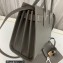 Saint Laurent Sac De Jour Baby Bag in grain de poudre embossed leather 421863 Gray
