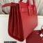 Saint Laurent Sac De Jour Baby Bag in grain de poudre embossed leather 421863 Red