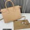 Saint Laurent Sac De Jour Baby Bag in grain de poudre embossed leather 421863 Apricot