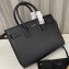 Saint Laurent Sac De Jour Baby Bag in grain de poudre embossed leather 421863 Black/Gold