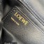 Loewe Puffer Goya bag in shiny nappa lambskin Black 2023