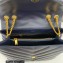 Saint Laurent loulou medium chain bag in quilted "y" leather 459749/574946 Blue/Gold