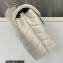 Saint Laurent loulou small chain bag in quilted "y" leather 494699 White/Silver