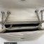 Saint Laurent loulou small chain bag in quilted "y" leather 494699 White/Silver