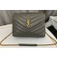 Saint Laurent loulou small chain bag in quilted "y" leather 494699 Dark Green/Gold