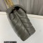 Saint Laurent loulou small chain bag in quilted "y" leather 494699 Dark Green/Gold