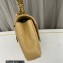 Saint Laurent college medium chain bag in quilted leather 600279/487213 Apricot/Gold