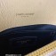 Saint Laurent college medium chain bag in quilted leather 600279/487213 Apricot/Gold