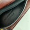 Saint Laurent college medium chain bag in quilted leather 600279/487213 Burgundy/Gold