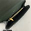 Saint Laurent college medium chain bag in quilted leather 600279/487213 Dark Green/Gold