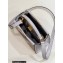 Fendi Peekaboo Iconic Mini Bag in FF glazed fabric with inlay White 2023