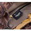 Fendi Peekaboo Iconic Mini Bag in FF glazed fabric with inlay Brown 2023
