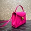 Valentino ONE STUD small Handbag in lambskin nappa Fuchsia 2023
