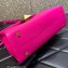 Valentino ONE STUD small Handbag in lambskin nappa Fuchsia 2023