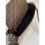 Fendi medium Baguette Bag in FF glazed fabric with inlay Brown 2023