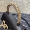 Valentino VSLING small calfskin Handbag Black With jewel handle 2023