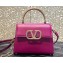 Valentino VSLING small calfskin Handbag Purple With jewel handle 2023