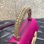 Valentino VSLING small calfskin Handbag Purple With jewel handle 2023