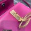 Valentino VSLING small calfskin Handbag Purple With jewel handle 2023