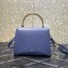 Valentino VSLING small calfskin Handbag Blue With jewel handle 2023