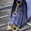 Valentino VSLING small calfskin Handbag Blue With jewel handle 2023