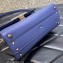 Valentino VSLING small calfskin Handbag Blue With jewel handle 2023