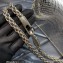 Valentino Locò shoulder bag in Python Pattern Silver With jewel Logo 2023