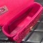 Valentino ONE STUD shoulder bag EMBROIDERED With all-over rhinestones Fuchsia 2023