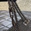 Valentino ONE STUD shoulder bag EMBROIDERED With all-over rhinestones Black 2023