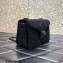 Valentino ONE STUD shoulder bag EMBROIDERED With all-over rhinestones Black 2023
