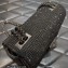 Valentino ONE STUD shoulder bag EMBROIDERED With all-over rhinestones Black 2023