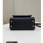 Fendi Peekaboo Iconic Mini Bag with Baguette Pocket Black 2023