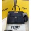 Fendi Peekaboo ISeeU Medium Bag with Baguette Pocket Black 2023