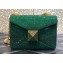 Valentino ONE STUD shoulder bag EMBROIDERED With all-over rhinestones Green 2023